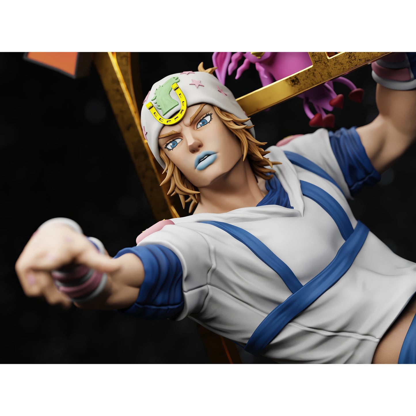 ジョジョの奇妙な冒険 ジャイロ・ツェペリ ジョニィ・ジョースター 1/6スケール 塗装済み完成品フィギュア