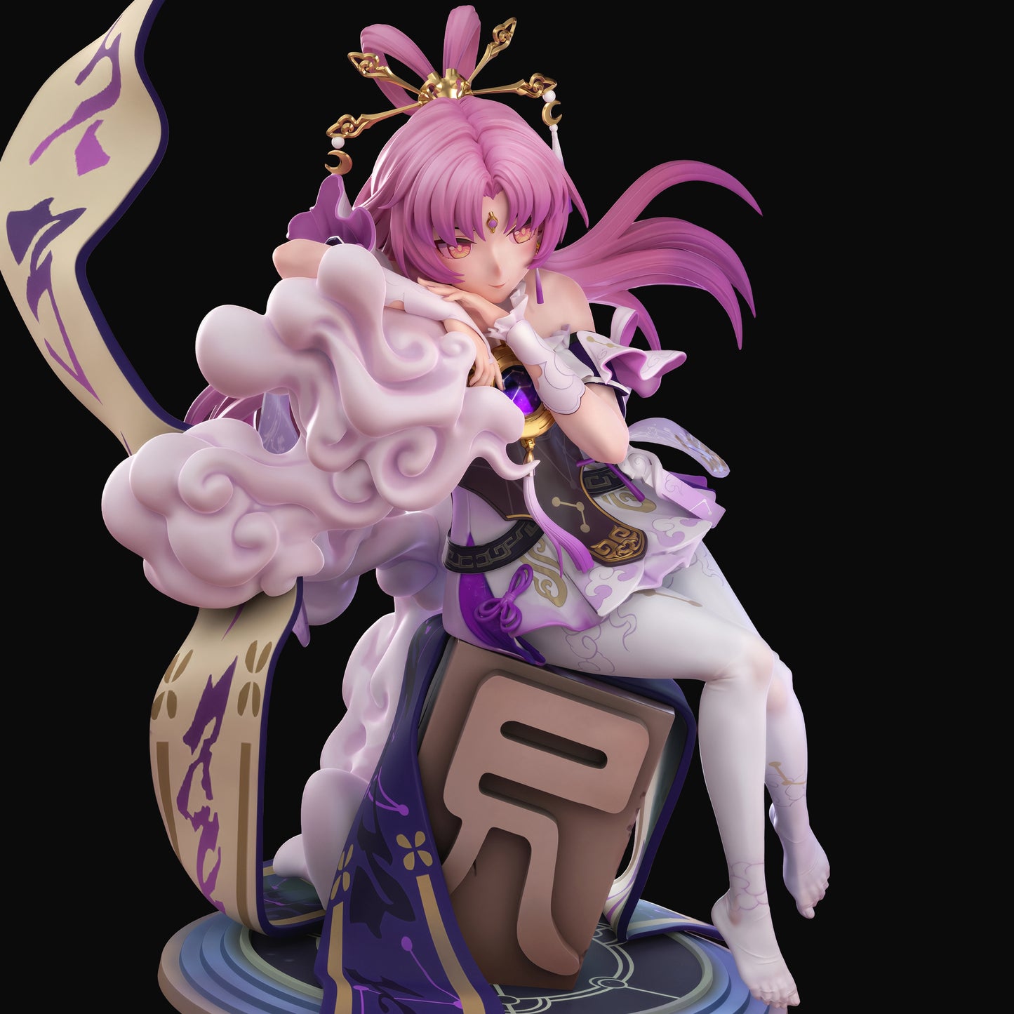 崩壊:スターレイル 符玄 1/6スケール 塗装済み完成品フィギュア