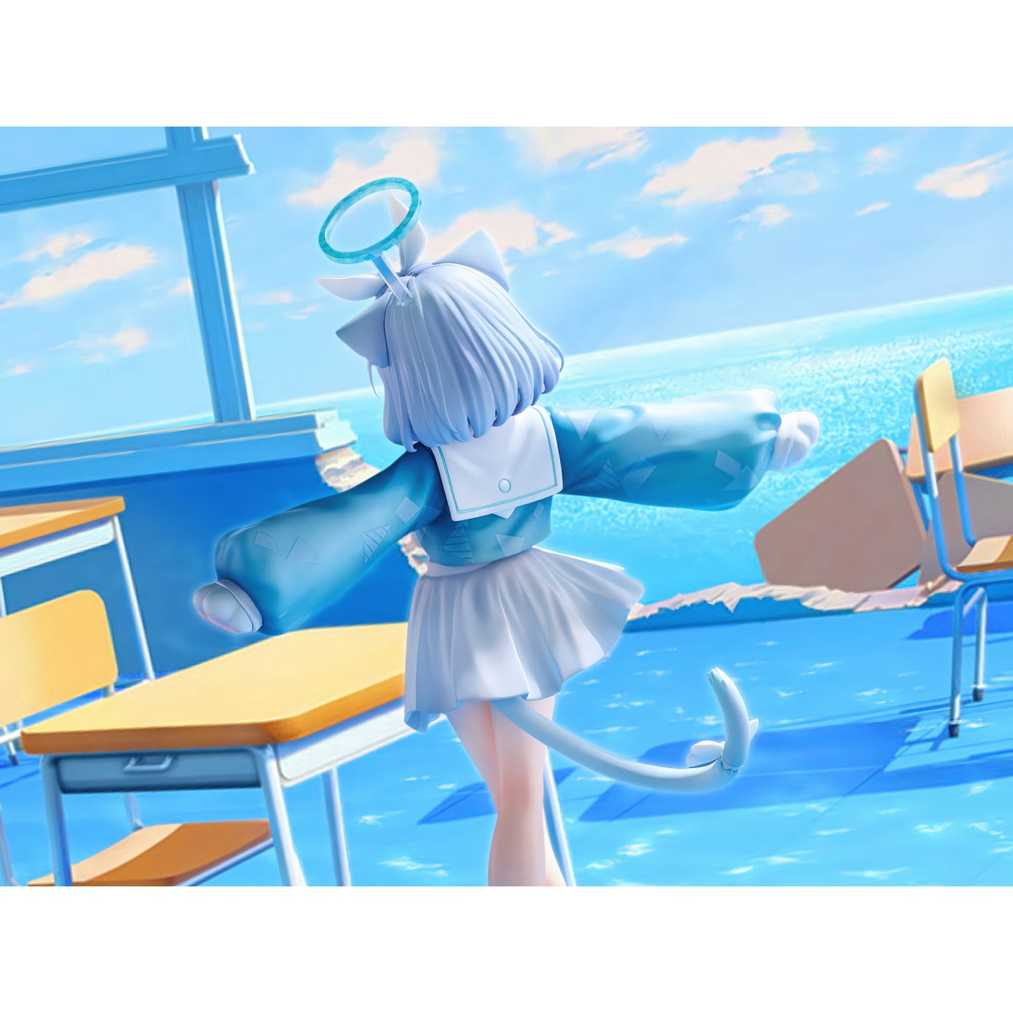 ブルーアーカイブ アロナ ネコ Ver. 1/7スケール 塗装済み完成品フィギュア