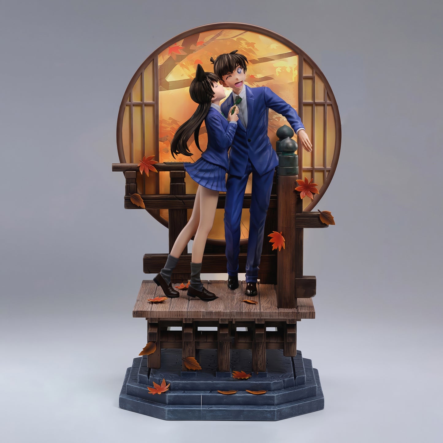 名探偵コナン 工藤 新一 毛利 蘭 紅の修学旅行 Ver. 1/6スケール 塗装済み完成品フィギュア