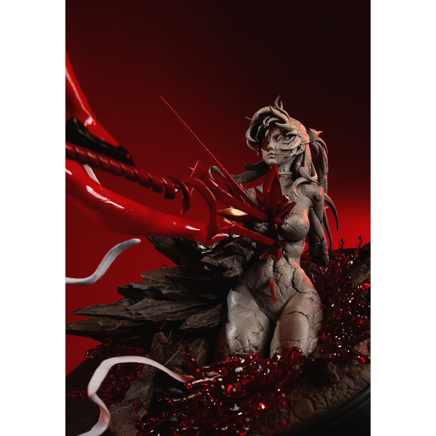 新世紀エヴァンゲリオン 式波・アスカ・ラングレー ロンギヌスの槍 Ver. 1/4スケール 塗装済み完成品フィギュア