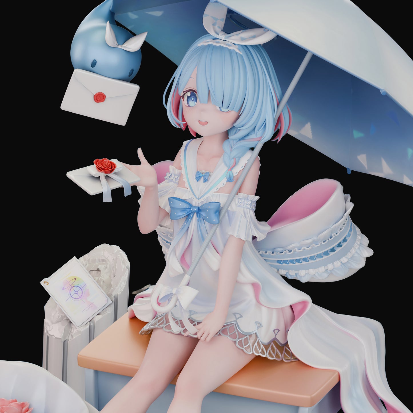 ブルーアーカイブ アロナ 純白 Ver. 1/6スケール 塗装済み完成品フィギュア