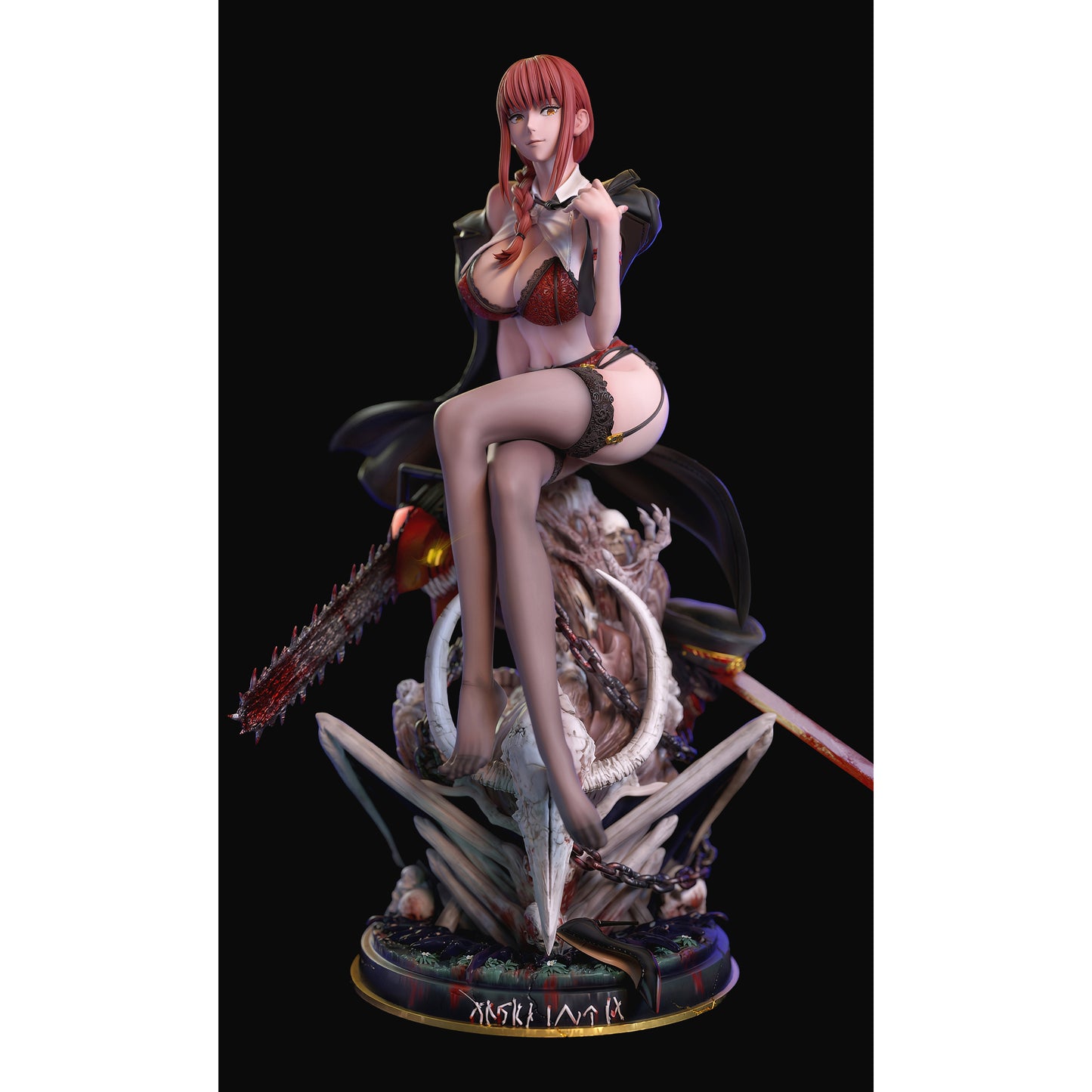 チェンソーマン マキマ 支配の悪魔 Ver. 1/4スケール 塗装済み完成品フィギュア