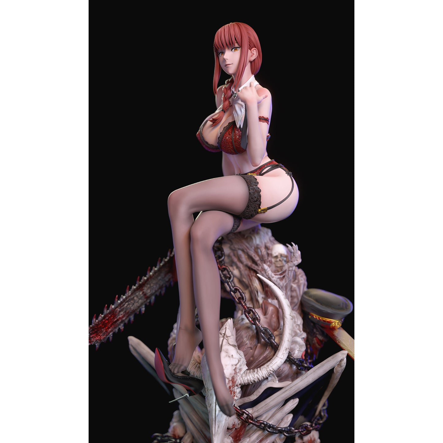 チェンソーマン マキマ 支配の悪魔 Ver. 1/4スケール 塗装済み完成品フィギュア