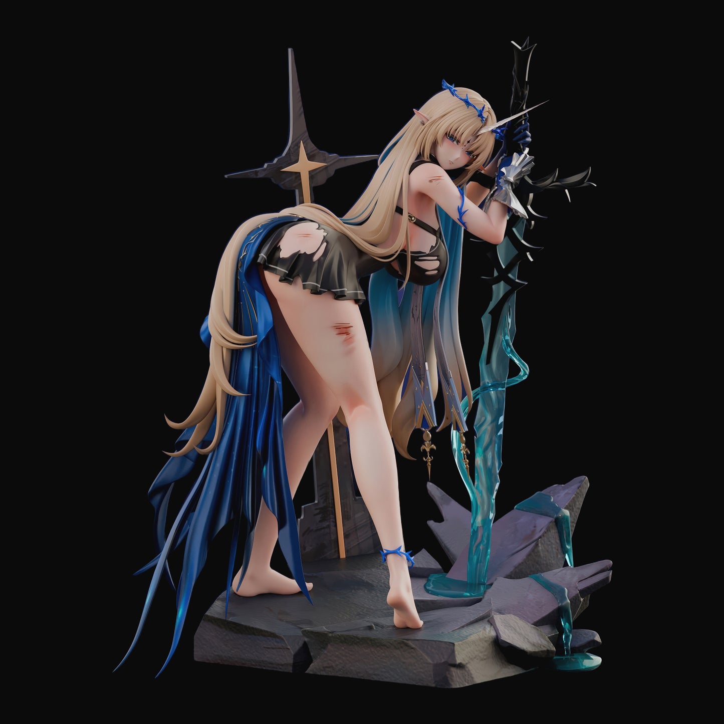 鳴潮 ラグーナ フルールドリス 服ビリ Ver. 1/4スケール 塗装済み完成品フィギュア