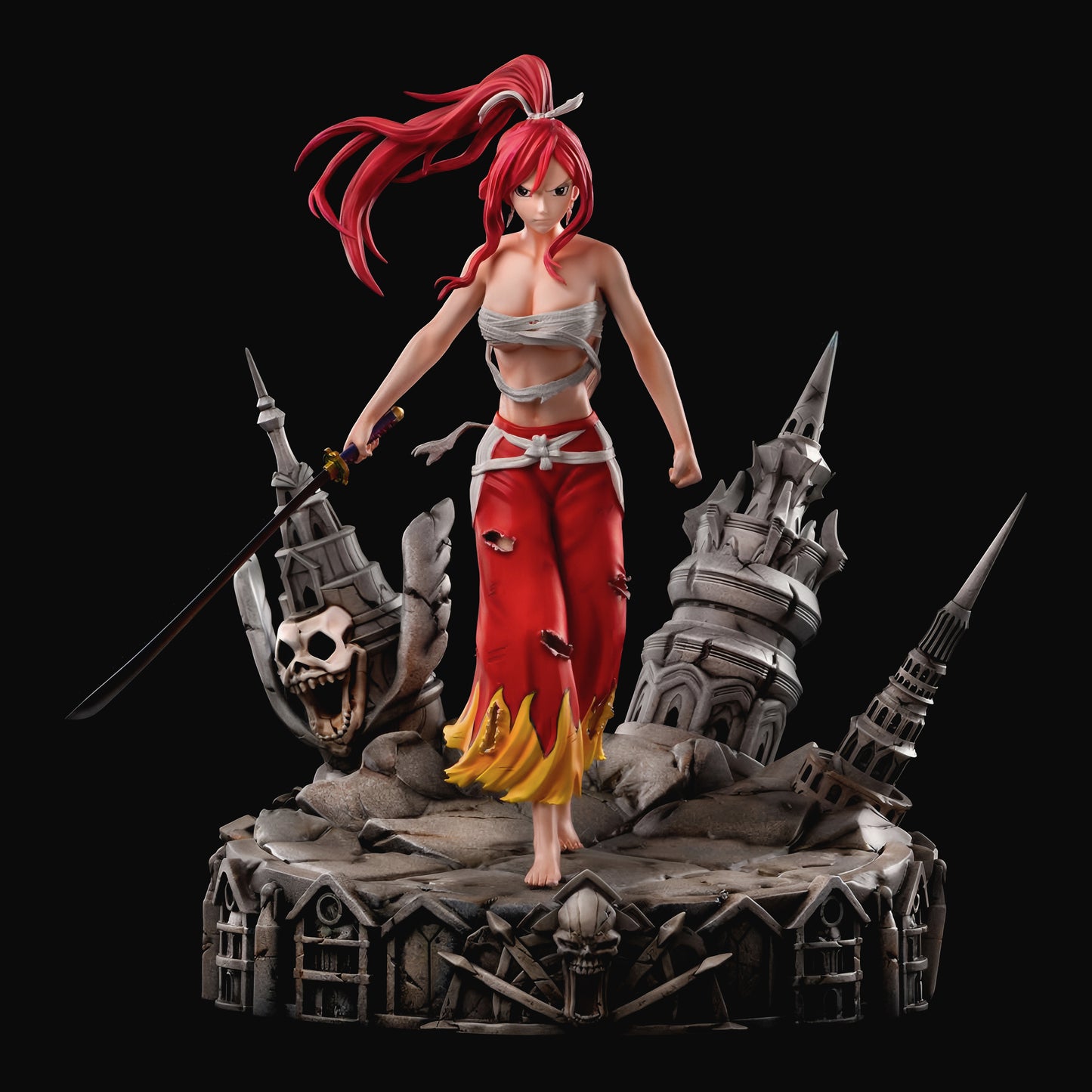 フェアリーテイル エルザ・スカーレット 清心の衣 Ver. 1/6スケール 塗装済み完成品フィギュア