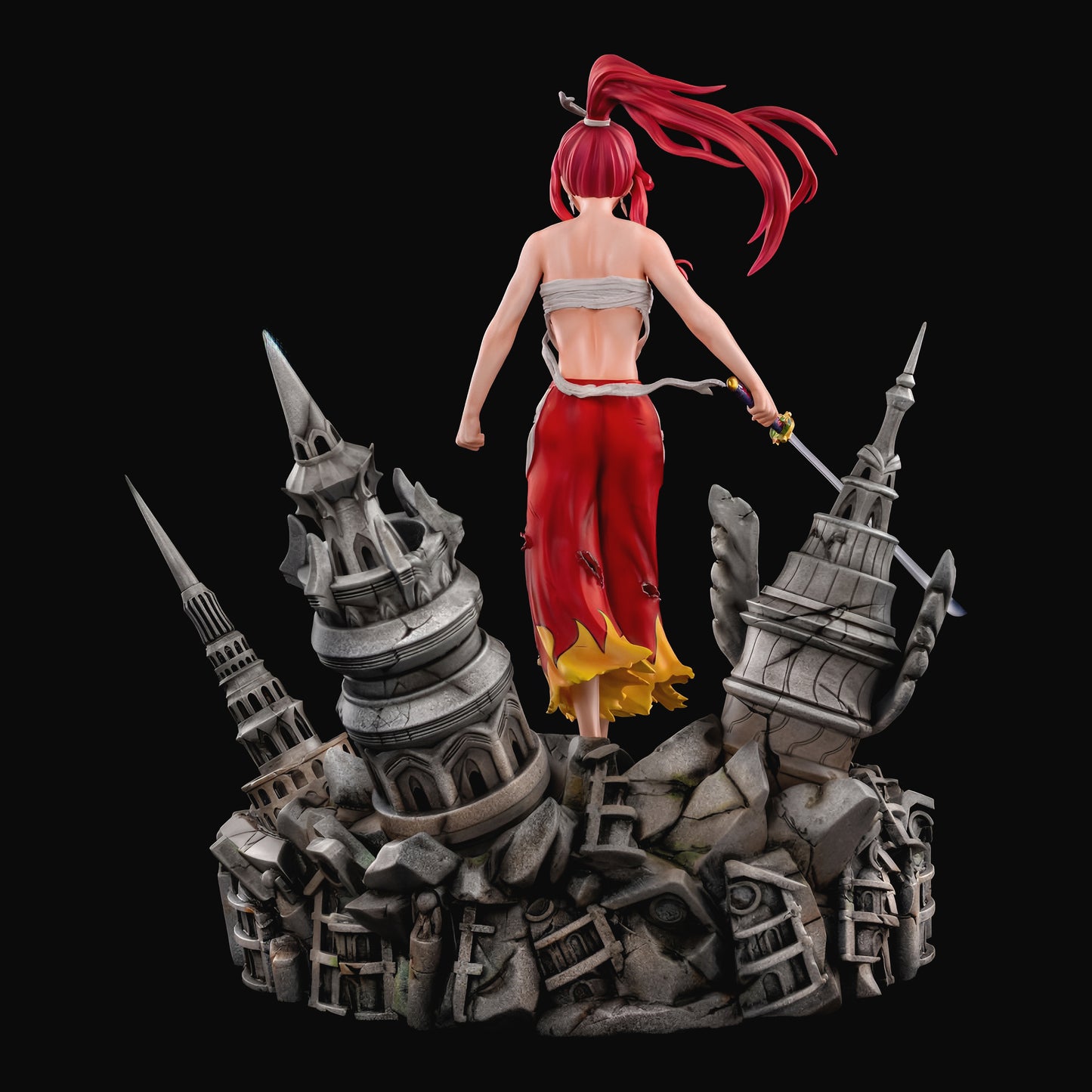 フェアリーテイル エルザ・スカーレット 清心の衣 Ver. 1/6スケール 塗装済み完成品フィギュア