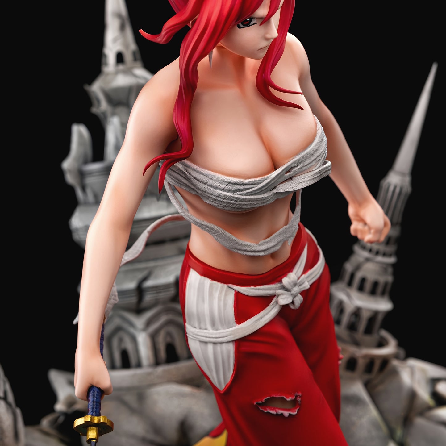 フェアリーテイル エルザ・スカーレット 清心の衣 Ver. 1/6スケール 塗装済み完成品フィギュア