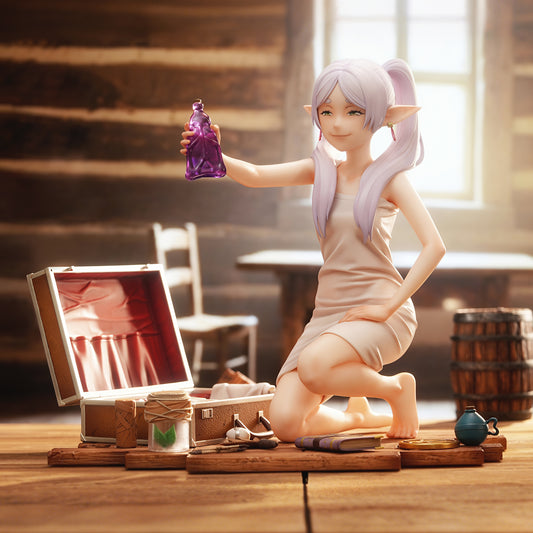 葬送のフリーレン フリーレン 服だけを溶かす薬 Ver. 1/4スケール 塗装済み完成品フィギュア