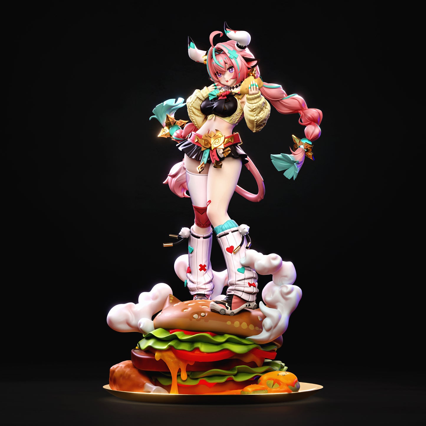原神 テテオカン ヴァレサ おっとりパワフル Ver. 1/6スケール 塗装済み完成品フィギュア