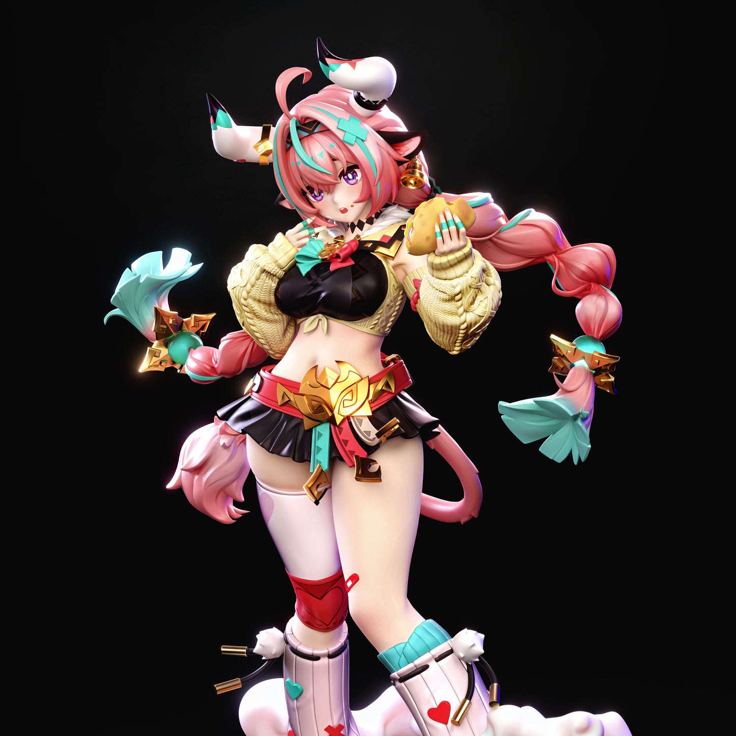 原神 テテオカン ヴァレサ おっとりパワフル Ver. 1/6スケール 塗装済み完成品フィギュア