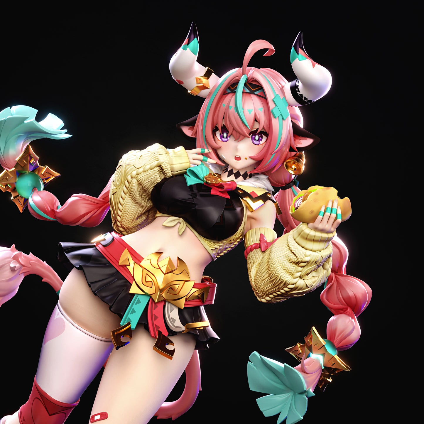 原神 テテオカン ヴァレサ おっとりパワフル Ver. 1/6スケール 塗装済み完成品フィギュア