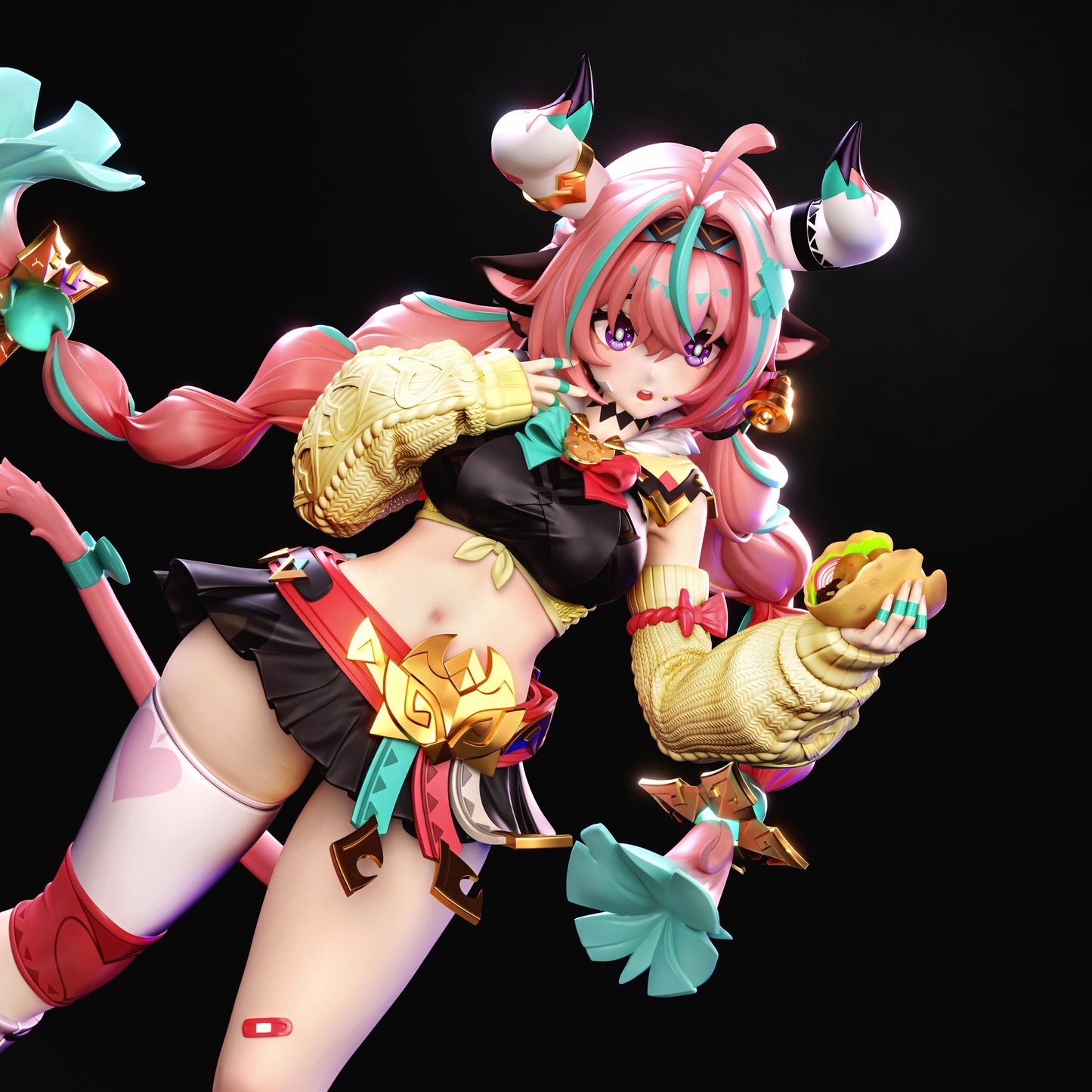 原神 テテオカン ヴァレサ おっとりパワフル Ver. 1/6スケール 塗装済み完成品フィギュア