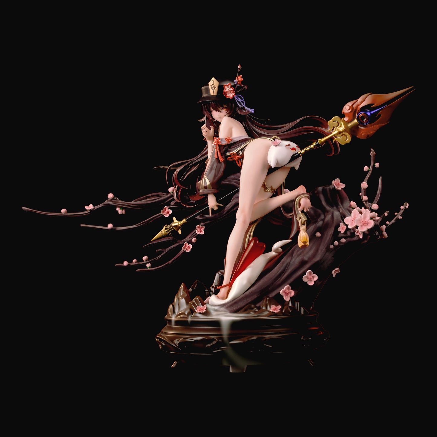 原神 往生堂 胡桃 雪晴梅香 Ver. 1/6スケール 塗装済み完成品フィギュア