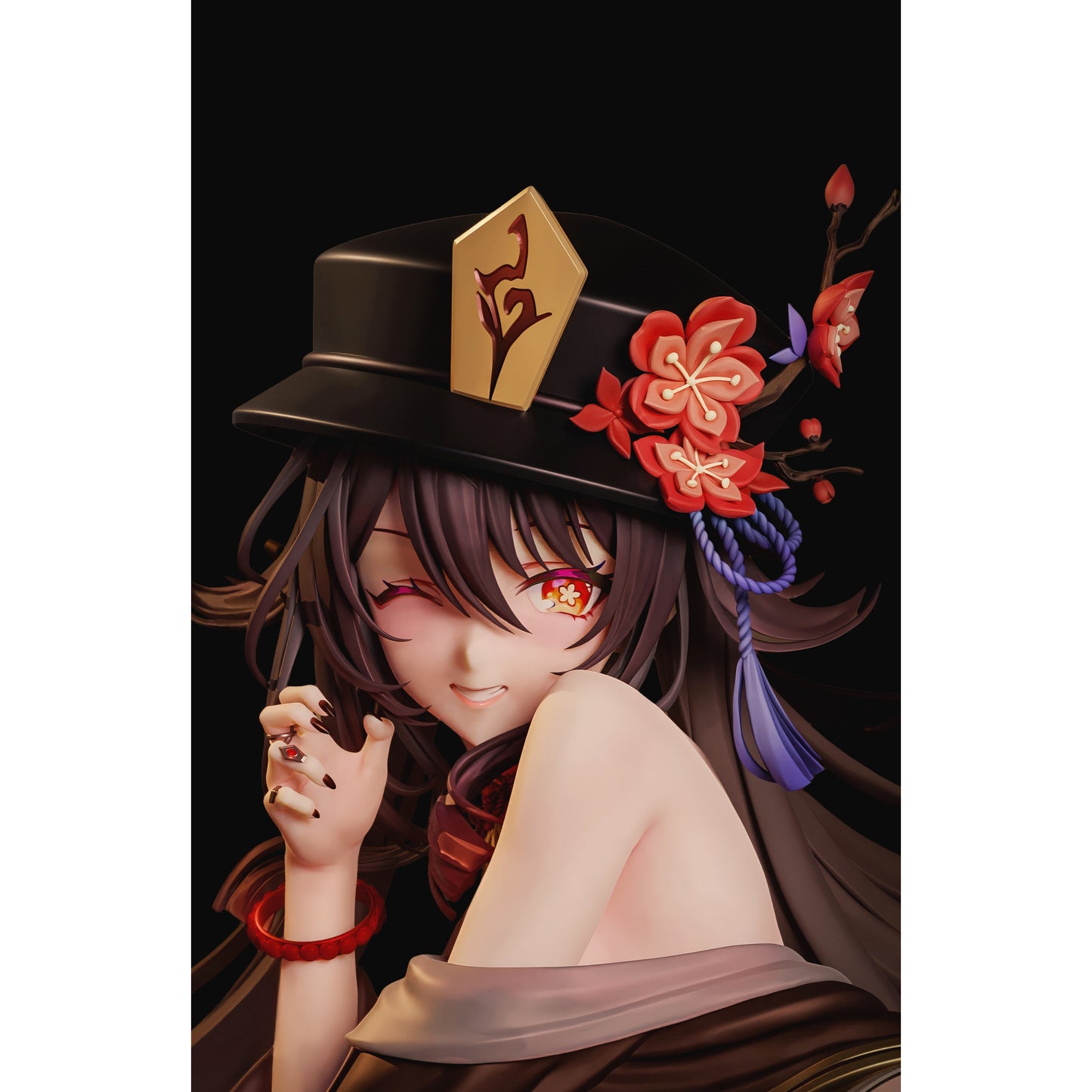 原神 往生堂 胡桃 雪晴梅香 Ver. 1/6スケール 塗装済み完成品フィギュア