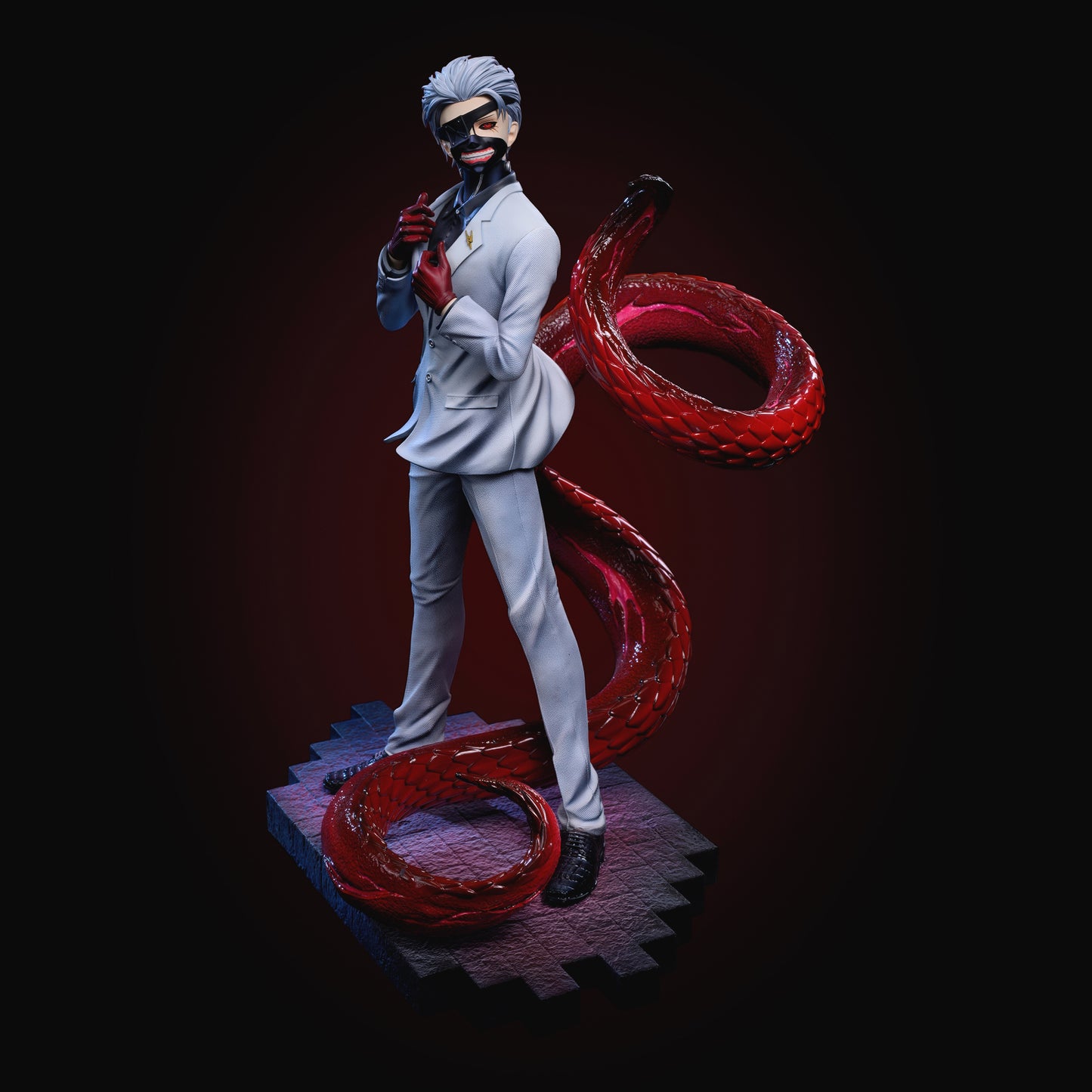 東京喰種トーキョーグール 金木 研 黒山羊 Ver. 1/6スケール 塗装済み完成品フィギュア