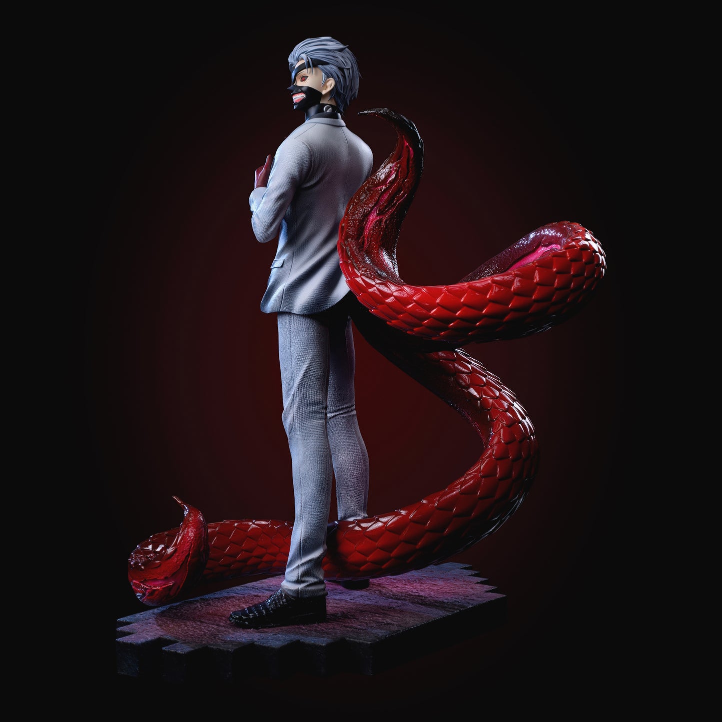 東京喰種トーキョーグール 金木 研 黒山羊 Ver. 1/6スケール 塗装済み完成品フィギュア