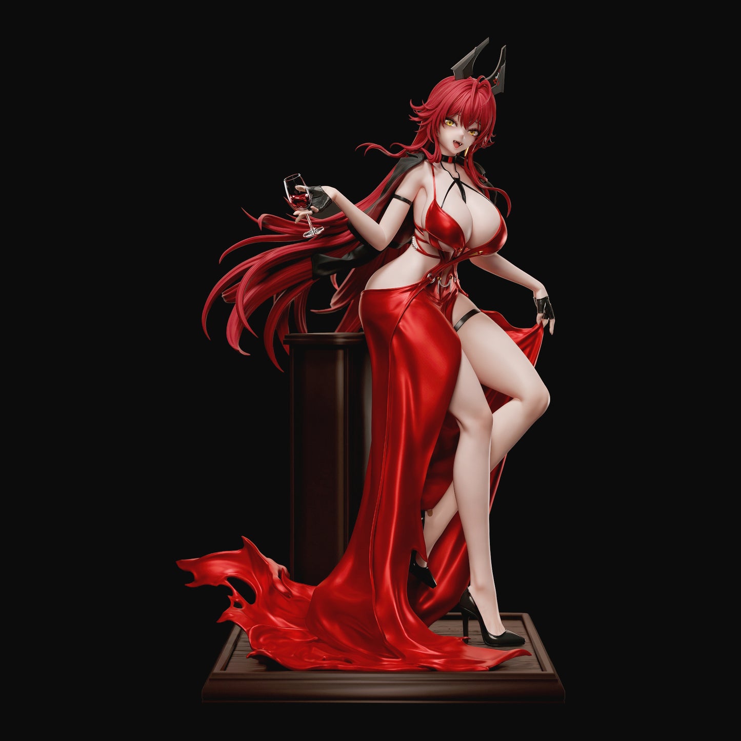 勝利の女神:NIKKE レッドフード ナンセンスレッド Ver. 1/4スケール 塗装済み完成品フィギュア