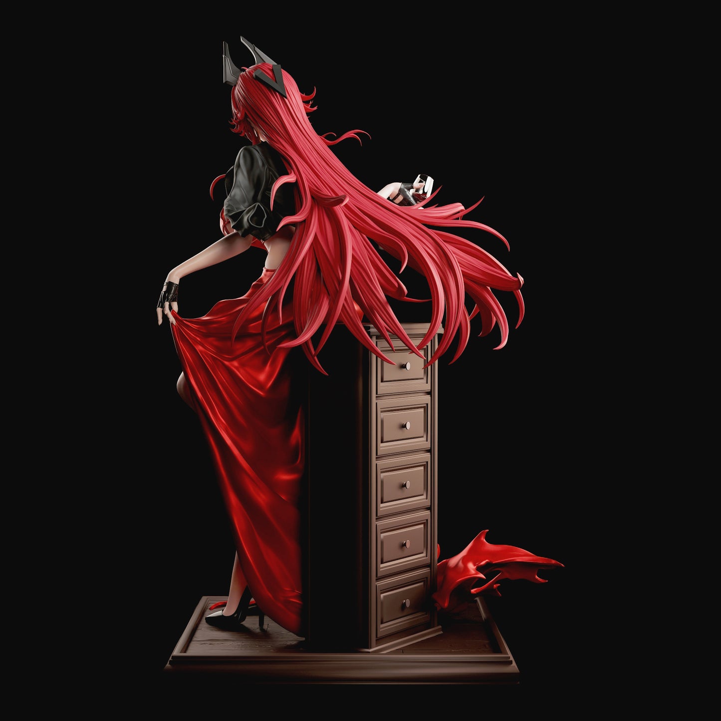 勝利の女神:NIKKE レッドフード ナンセンスレッド Ver. 1/4スケール 塗装済み完成品フィギュア