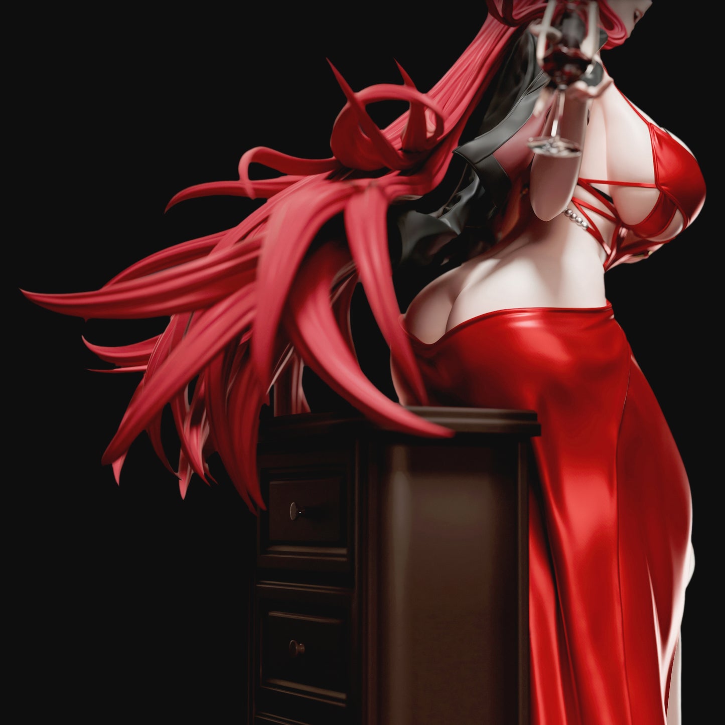 勝利の女神:NIKKE レッドフード ナンセンスレッド Ver. 1/4スケール 塗装済み完成品フィギュア