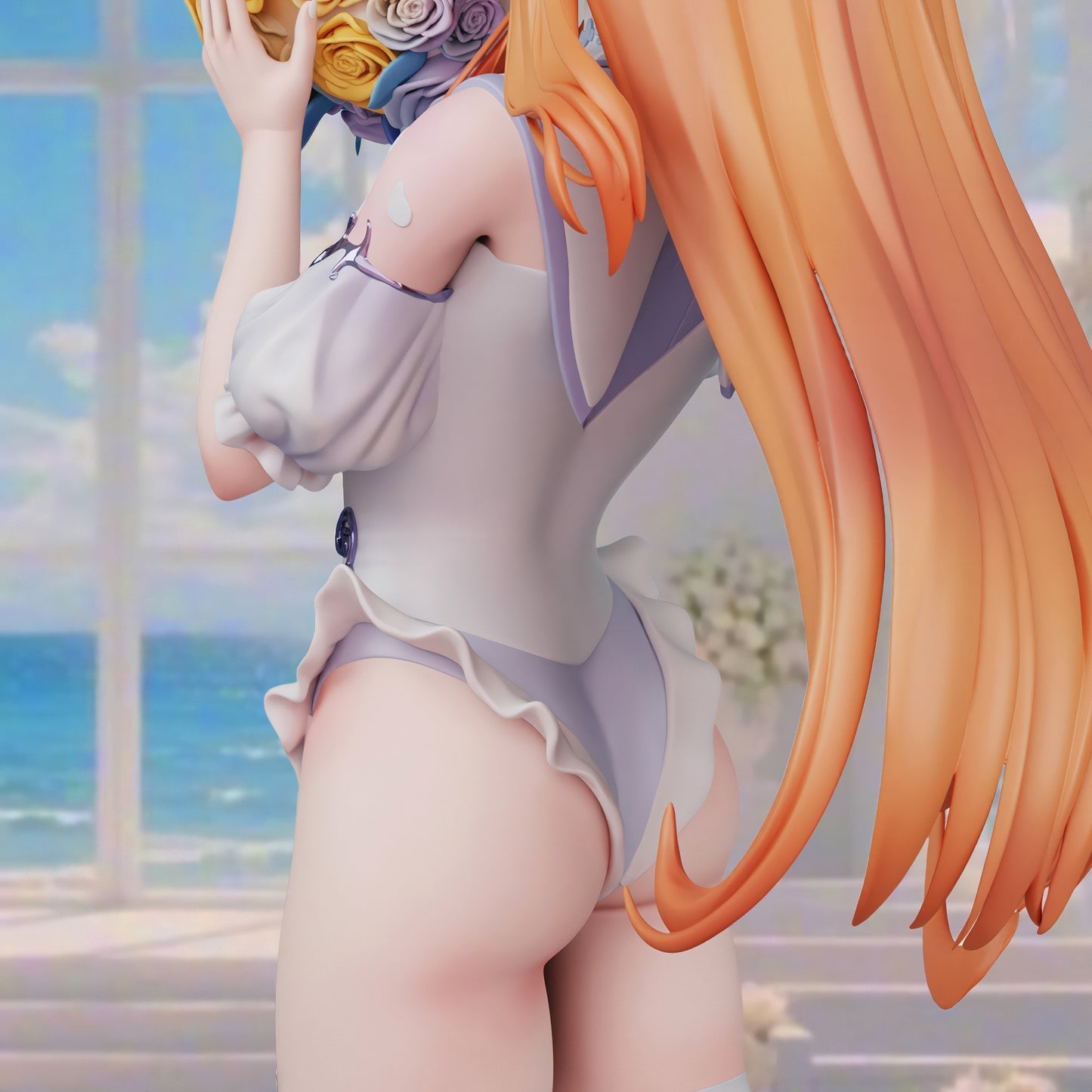ブルーアーカイブ 伊落 マリー 純白 Ver. 1/6スケール 塗装済み完成品フィギュア
