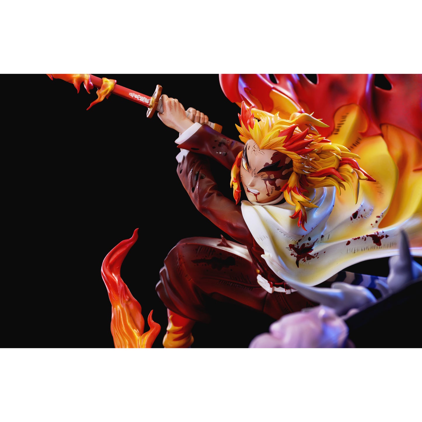 鬼滅の刃 炎柱 煉獄 杏寿郎 上弦の参 猗窩座 1/6スケール 塗装済み完成品フィギュア
