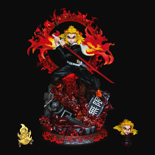 鬼滅の刃 炎柱 煉獄 杏寿郎 1/6スケール 塗装済み完成品フィギュア