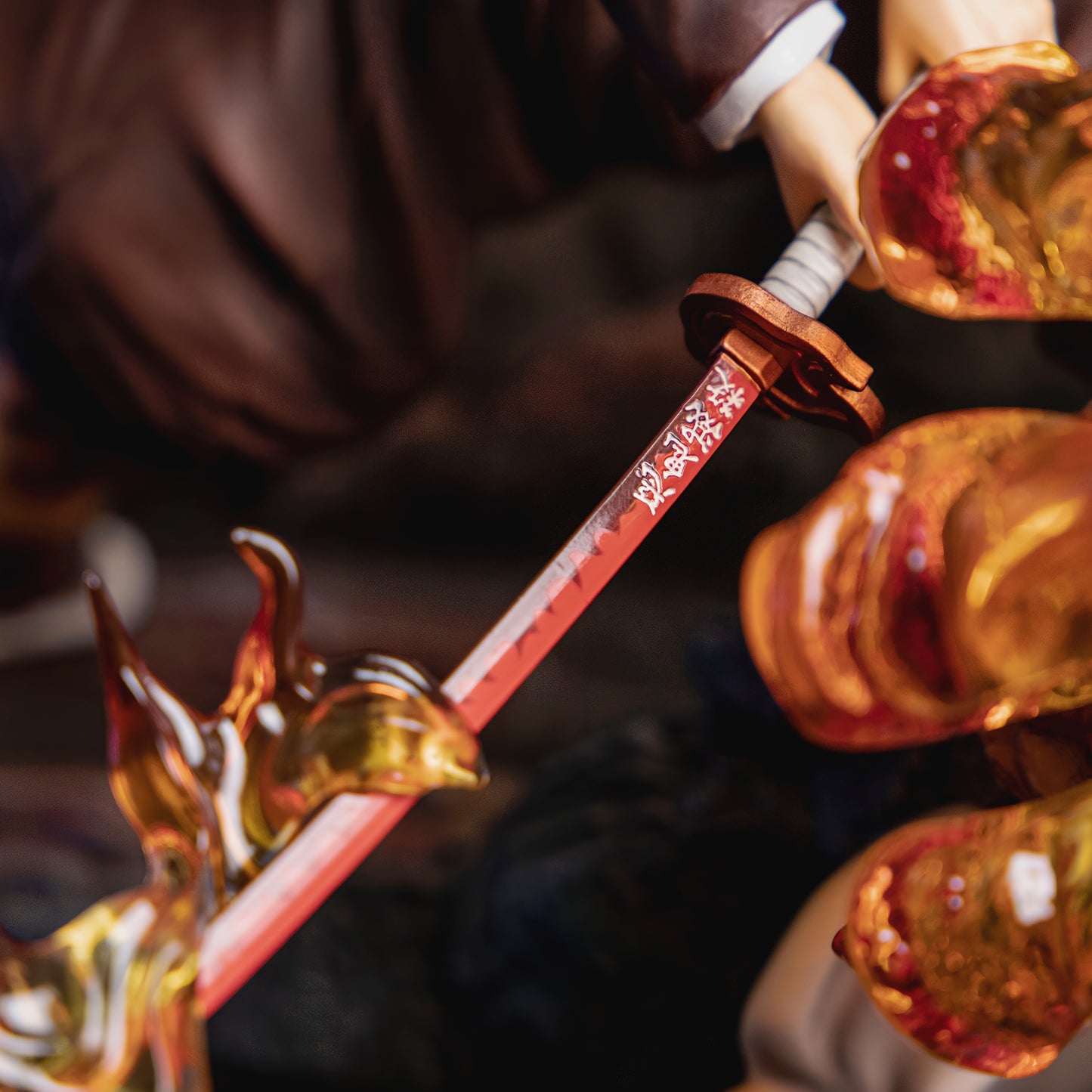 鬼滅の刃 炎柱 煉獄 杏寿郎 上弦の参 猗窩座 1/6スケール 塗装済み完成品フィギュア