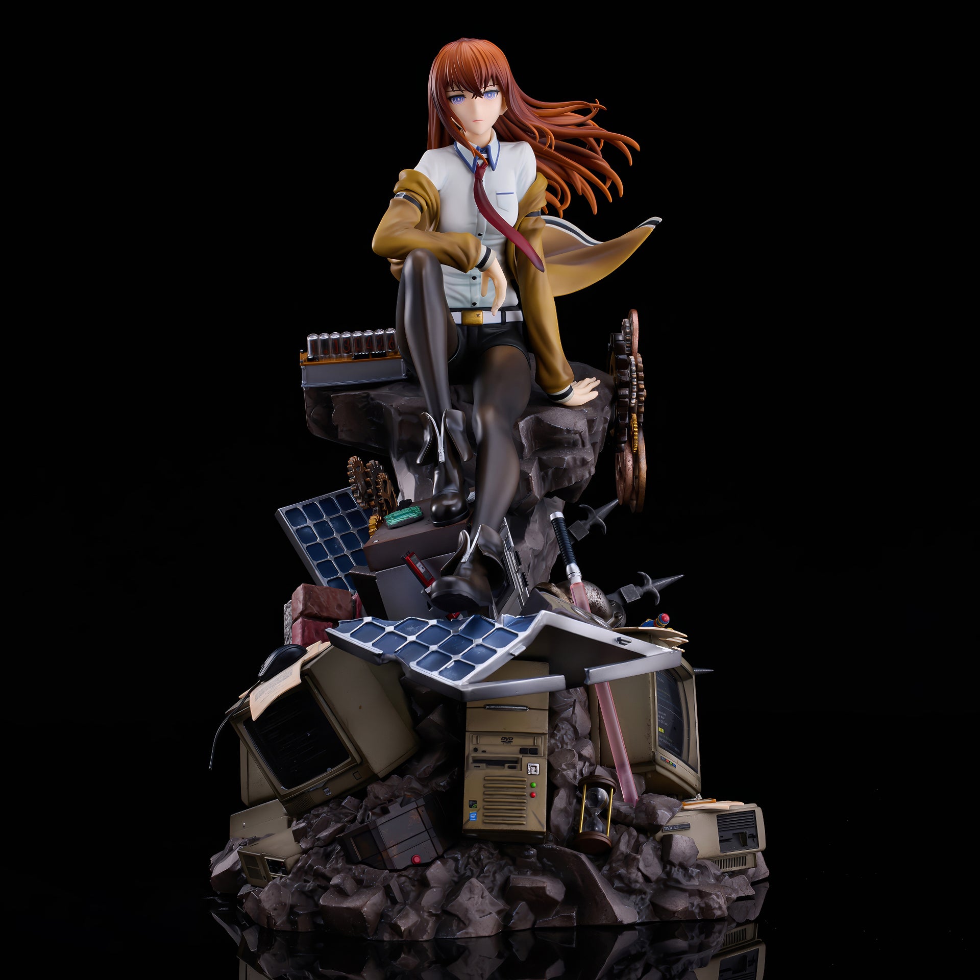 STEINS;GATE 牧瀬 紅莉栖 1/7スケール 塗装済み完成品フィギュア 