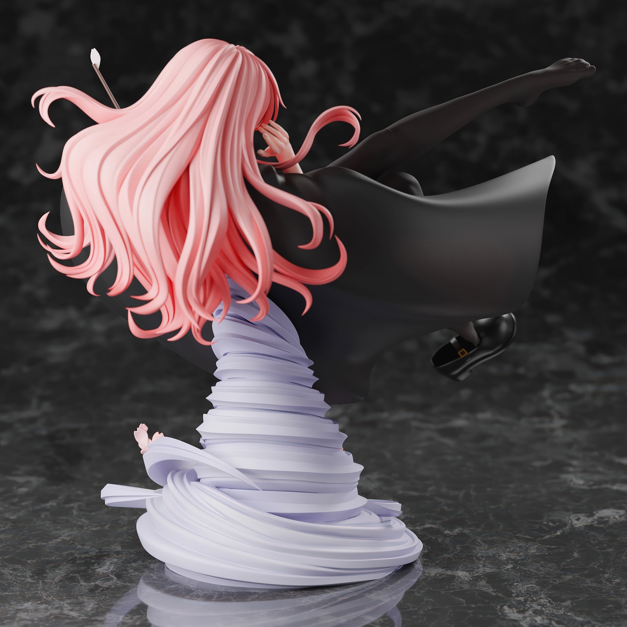 ゼロの使い魔 ルイズ 1/6スケール 塗装済み完成品フィギュア