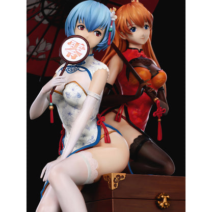 新世紀エヴァンゲリオン 式波・アスカ・ラングレー 綾波 レイ ドレス Ver. 1/6スケール 塗装済み完成品フィギュア