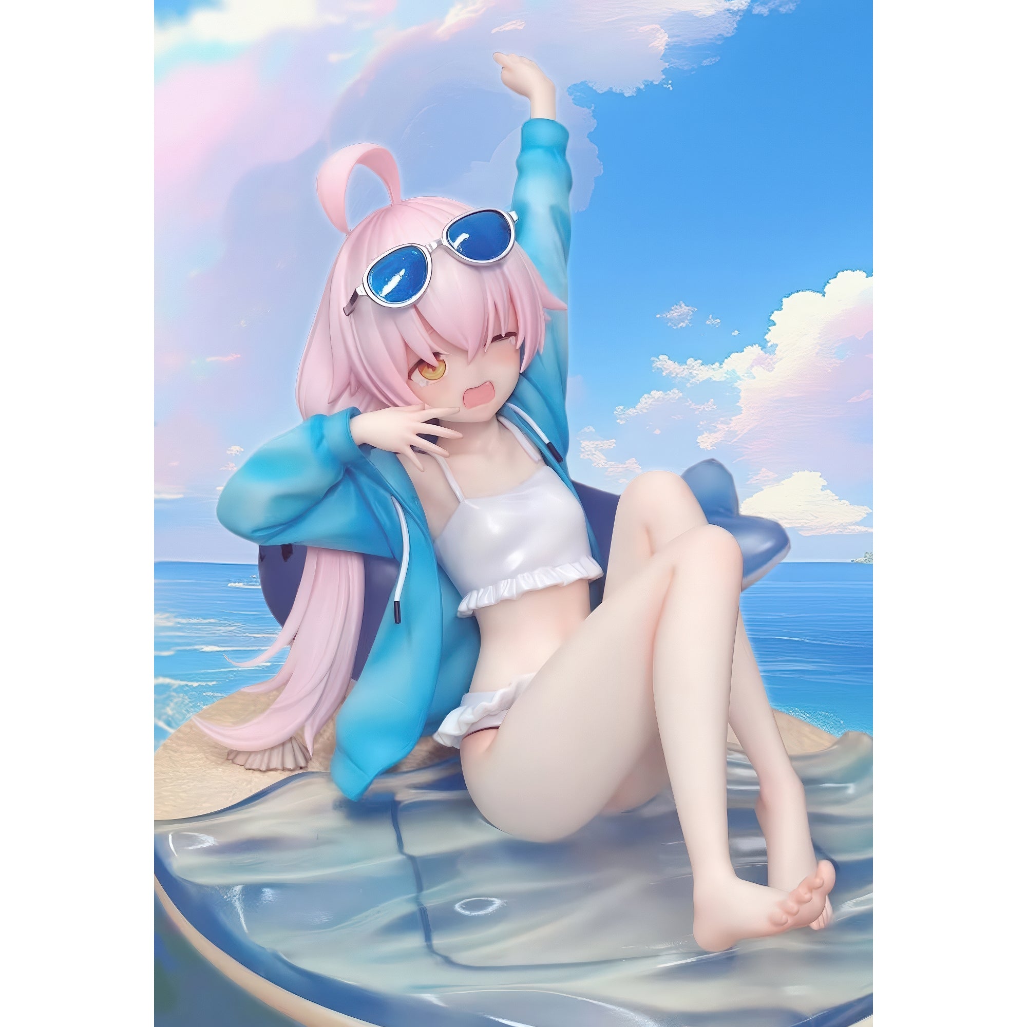 ブルーアーカイブ 小鳥遊 ホシノ 水着 Ver. 1/7スケール 塗装