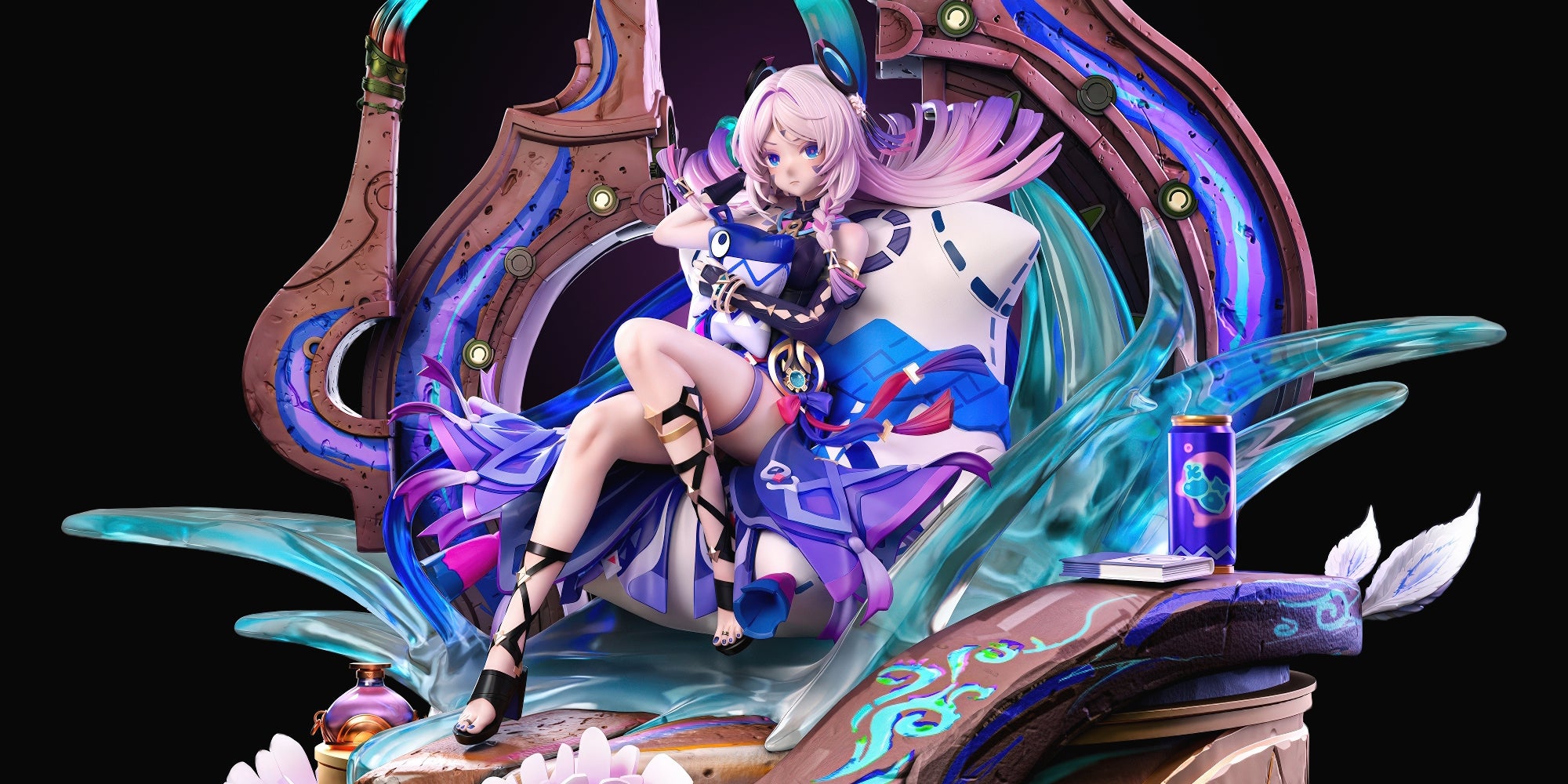 原神 ウィッツトラン マーヴィカ 1/6スケール 塗装済み完成品フィギュア Amazon.co.jp: REENEW 瑪薇卡 火女 原神 マーヴィカ フィギュア