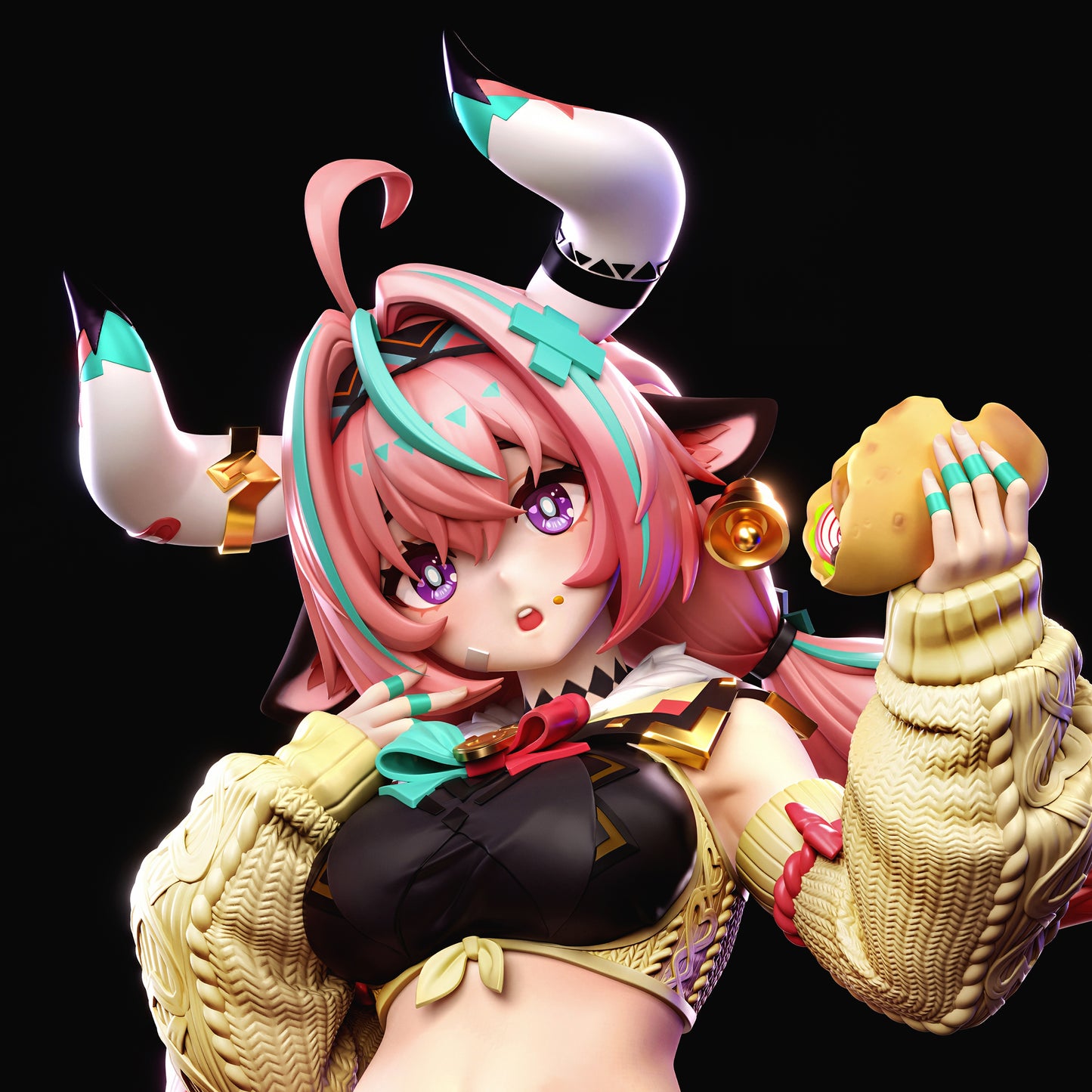 原神 テテオカン ヴァレサ おっとりパワフル Ver. 1/6スケール 塗装済み完成品フィギュア