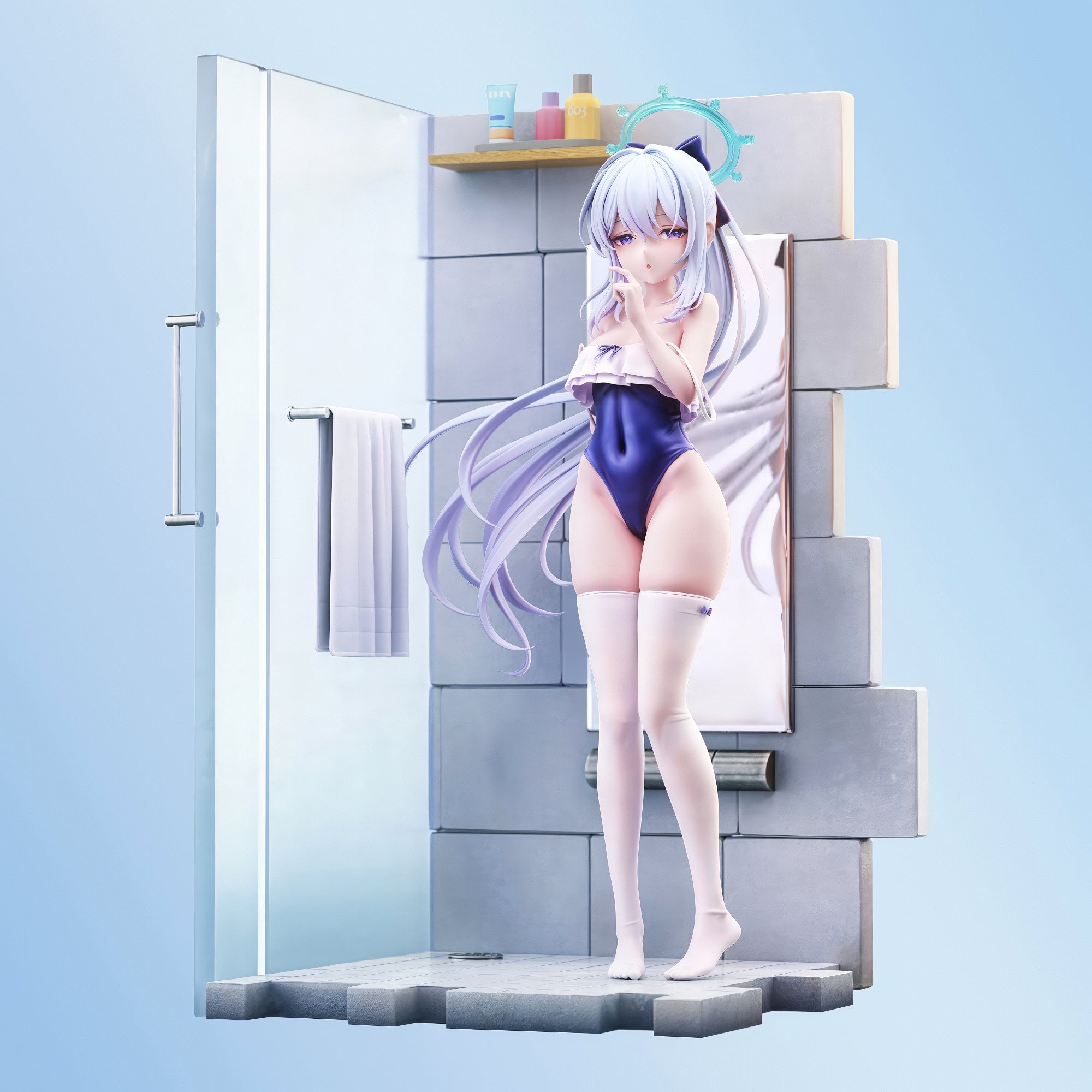 ブルーアーカイブ 月雪 ミヤコ 水着 1/6スケール 塗装済み完成品フィギュア ブルーアーカイブ 月雪 ミヤコ 水着 Ver. 1/6スケール 塗装済み