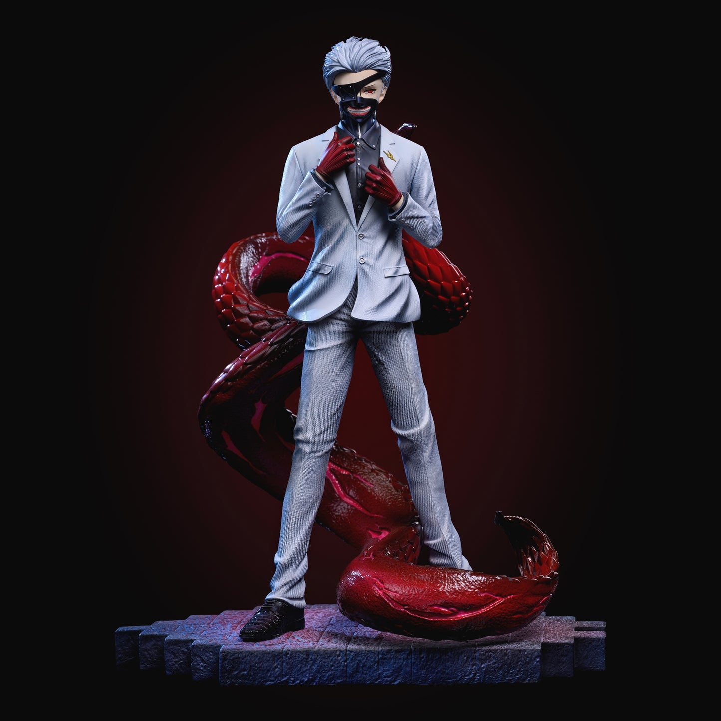 東京喰種トーキョーグール 金木 研 黒山羊 Ver. 1/6スケール 塗装済み完成品フィギュア