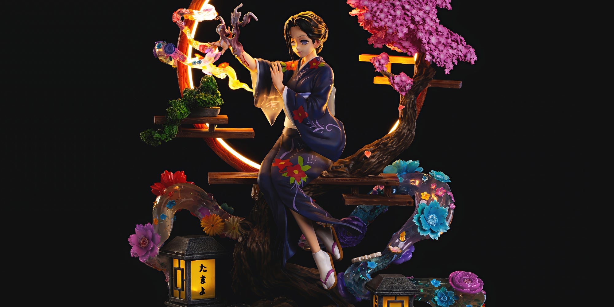 鬼滅の刃 珠世 惑血 1/6スケール 塗装済み完成品フィギュア 鬼滅の刃 珠世 惑血 1/6スケール 塗装済み完成品フィギュア