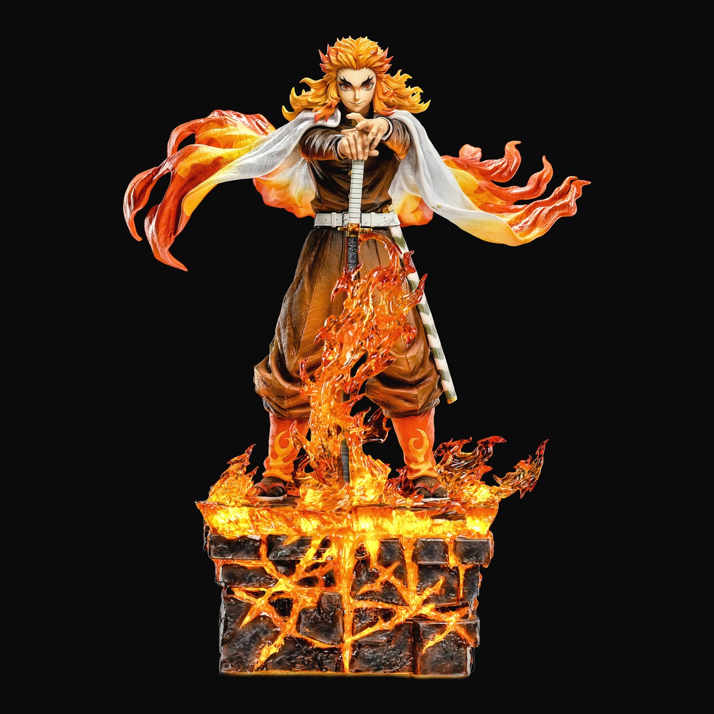 鬼滅の刃 炎柱 煉獄 杏寿郎 1/6スケール 塗装済み完成品フィギュア