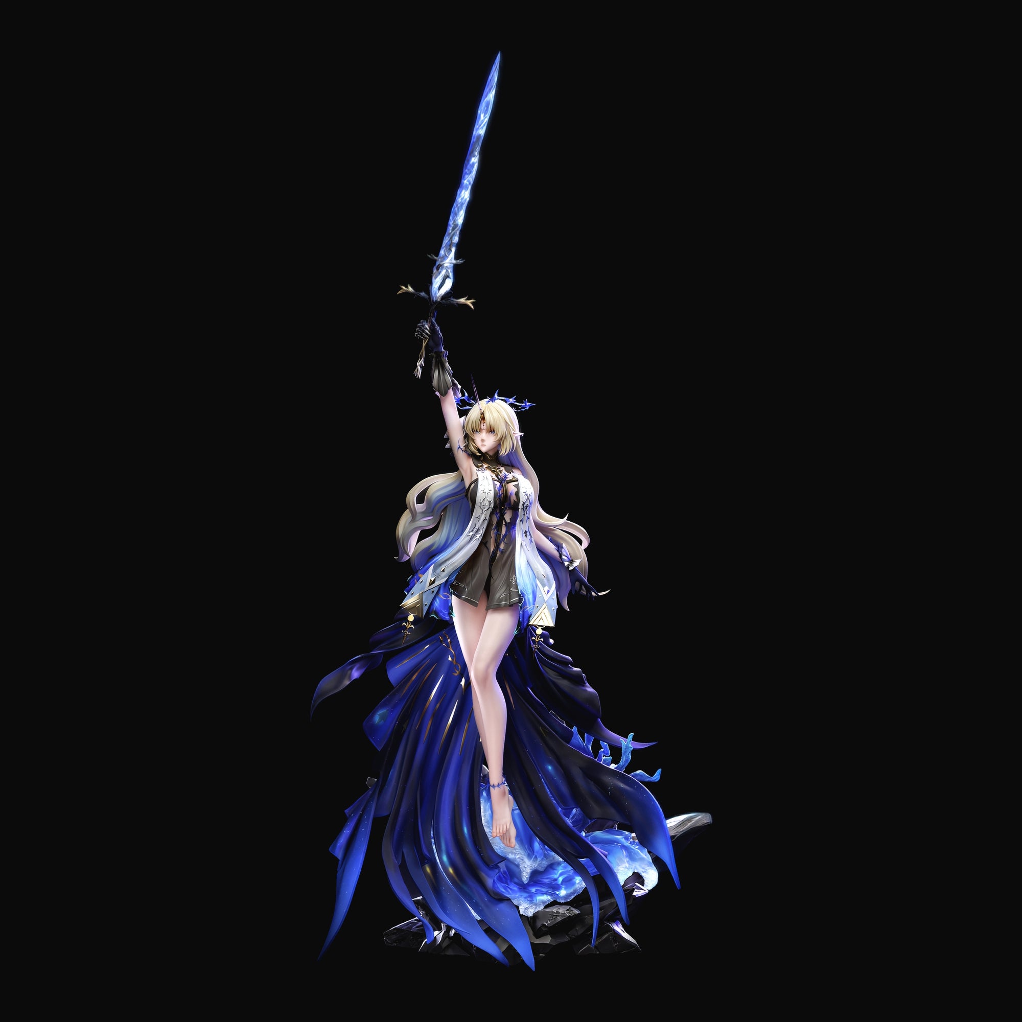 鳴潮 ラグーナ フルールドリス 服ビリ 1/4スケール 塗装済み完成品フィギュア 鳴潮 ラグーナ フルールドリス 1/4スケール 塗装済み完成品