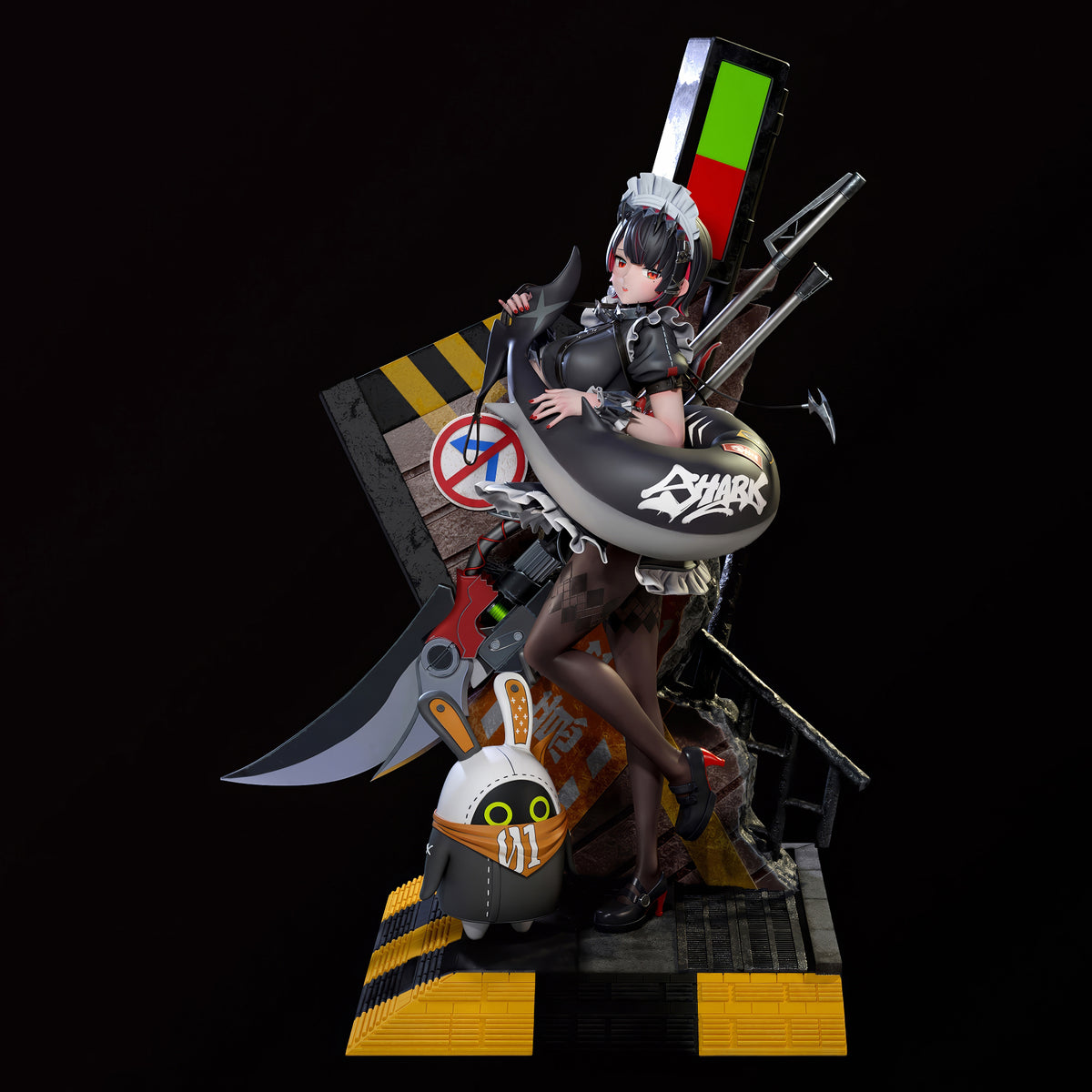 ゼンレスゾーンゼロ エレン 1/6スケール 塗装済み完成品フィギュア 