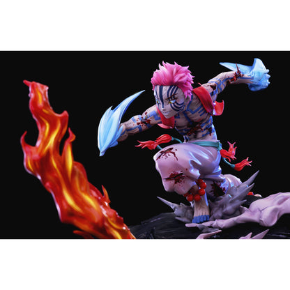 鬼滅の刃 炎柱 煉獄 杏寿郎 上弦の参 猗窩座 1/6スケール 塗装済み完成品フィギュア